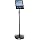 Kantek Floor Stand For Ipad And Other Tablets, Black