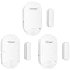 TECKNET Door Alarms for Kids Safety, Door Alarms When Opened, Two-Way Door and Window Alarm Door Alarm for Home Security, 2-in-1 Alarm & Chime, 3-Level Volume Control, Door Sensor Alarm (3 Pack)