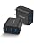 Amoner Wall Charger, Upgraded 2Pack 15W 3-Port USB Plug Cube Portable Wall Charger Plug for iPhone 13/12/mini/Pro/Max/11/Pro/Xs/XR/X/8/7/Plus, Galaxy10/9, Note10/9, and More