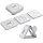 AWS Magnetic Wireless Charger 15W Foldable 3 in 1 Charging Station for Multiple Devices - Travel Charging Pad Dock for Apple Watch iPhone 17 16 15 14 13 12 Pro Max Plus & Airpod Samsung & LG