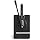 EPOS Impact D 30 Phone - Wireless DECT Dual Ear Headset for Connection to a Desk Phone, Black