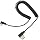 Mini USB Coiled Cable, Right Angle Sync & Charging Spring Spiral Cord for Mini USB Devices (1.54ft to 3.94ft)