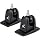 Jumbl Speaker Wall Mount Brackets, 1/4-20 Thread, 2 Pack, Black