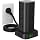 6FT Power Strip Tower Surge Protector, 12 Wide Spaced Outlets, 4 USB