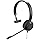 Jabra Evolve 20 SE Wired Single-Ear Headset with Microphone for Work, USB-A and USB-C Wired Headphones, Microsoft Teams Certified, Connects to Laptops, iPhone & Android Devices