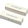 Seco-Larm SM-433-TQ/W Enforcer Concealed-Terminal Surface-Mount Magnetic Contact, White; 1.25" Gap; Gold-Plated Screw Terminals; Cover Hides Mounting Screws, Terminal Block, and Wires