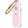 130dB Personal Safety Alarm for Women & Girls - Locking Pin Prevents Accidental Triggering, Anti-Slip Diamond Grip, Loud 240Min Siren, Dual Activation, Strobe Light, Rechargeable (Blush Pink)