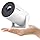 Mini Projector with Wifi and Bluetooth, Portable 4K Support, Android 14/ Auto Keystone, HY300Pro Small Smart Proyector for Bedroom Movie Outdoor, Compatible With HDMI/USB/TV Stick/Smartphone/Laptop