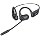 Open Ear Headphones with Mic, 29g Bluetooth Headset, Air Conduction Headphones with Dual Device Connection & Mute, Wireless Headset with Mic for Work, Driving, Office, Workout, Black