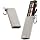ULANZI CR2 High-Speed 2-in-1 SD TF Card Reader & Case Holder for SD/TF/Nano SIM Card/Eject Pin w IP54 Protection, USB 3.1 Type-C SD/TF 4.0 UHS-II, Camera Phone Photography Accessories (Grey)