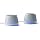 Amazon Basics Stereo 2.0 Computer Speakers with LED Lights for PC, Laptop or Desktop, Volume Control, 3.5mm Aux Input, USB-Powered, Silver, 1 Pair