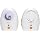 Audio Baby Monitor TimeFlys Paladin Upgrade Version, Portable, Rechargeable, Extra Long Range up to 2000 ft, Night Light, Crystal Sound, Camping