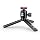 Zeadio Metal Mini Tripod + Ball Head Mount, with 1/4 Inch Screw Desktop Tabletop Stand Tripod, Fits for Smooth 4, Osmo Mobile, Vimble 2, Gimbal Handle Grip Stabilizer and All Cameras