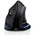 TRELC Ergonomic Mouse, 2.4G Wireless Vertical Optical Mouse with Adjustable Sensitivity (1000/1600/2400 DPI), 6 Buttons for PC, Desktop, Laptop, Notebook (Black)