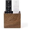 Remote Holder Hole-Free, Self-Adhesive Storage Wooden Box Small