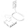 Olcorife 230W USB Power Strip, 4 AC Outlets 8 USB Ports(4 USBC),5 FT Cord