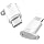 Lightning to USB C Audio Adapter for Headphones Support Line Control, 2 Packs USBC Male to Lightning Female Earbuds Adapter, Not for Charging/Data Transfer,USB-C for Apple iPhone 17 16 15/iPad