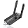 AX1800 USB WiFi 6 Adapter, 802.11ax 1800Mbps Dual Band Wireless Network Adapter with Antenna for Desktop PC, Driver-Free, Supports Windows 11/10