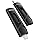 512GB External SSD/USB Drive - Up to 1050MB/s, 2-in-1 USB-C + USB-A, USB 3.2 Gen2, Portable Solid State Drive for iPhone, Android Phones/Tablets, PS4, Windows & Mac