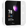 Vine Thermostat for Home with Touchscreen Color Display, WiFi Smart Thermostat Compatible with Alexa and Google Assistant, 7day/8period Programmable, Energy Saving, C-Wire Required, Screen Size 2.8"