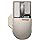 LOFREE Touch PBT Wireless Mouse with USB Receiver, Bluetooth, Wired Connection, Rechargeable, 4000 DPI with OLED Screen Compatible with Glass Surface for Mac Windows PC Notebook/Block Retro Grey