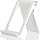 Cell Phone Desk Stand Holder Multi-Angle Adjustable Phone Desk Stand Tablet Holder for iPhone 17 16 15 14 13 12 11 Pro Max XS XR Samsung Galaxy S22 S21 S20 S10 S9 Edge Android Smartphone
