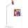 Viozon Tablet Floor Stand, Height & Angle Adjustable Tablet Holder with Aluminum Alloy Arm Tube, 360° Rotation for Bed, Sofa, Desk, Compatible with 3.5-11'' iPad Pro/Air/Mini, iPhone 15/14, Kindle.