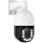 SANNCE 4K 8MP PTZ PoE Security Camera - 20X Optical Zoom Dome Camera, Color Night Vision, Two-Way Audio, Human Detection, IP66 Weatherproof IP Cameras for Home Security, No TF Card Included