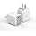 wegear Nano Phone Charger, 2-Pack 45W GaN USB C Charger Block (White)