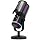 Gaming USB Microphone for PC PS4/5 - Condenser Mic with Quick Mute, RGB Indicator Desktop Stand Pop Filter Gain Control for Streaming Discord Twitch Podcasts Videos (Black)