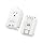 DOACE Pico 45W Universal Travel Adapter with 1 AC, 2 USB C & 2 USB A Ports