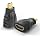 VCE HDMI Adapter 2-Pack, Mini HDMI to HDMI, 4K Support, Gold Plated, Compatible with Raspberry Pi, Camera, Camcorder, DSLR, Tablet, Video Card