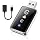 Wireless CarPlay Adapter for iPhone & Android – 2 in 1 Apple CarPlay & Android Auto Adapter, Plug & Play Bluetooth Dongle, Wired to Wireless Converter, USB-A + USB-C, Fast Auto Reconnect