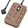 Walnut Power Strip with USB Ports - 5 FT