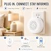 Zigbee Siren Alarm, 105dB Sound Light Alarm, Smart Life App, Hub Required