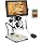 Leipan 7" LCD Digital Microscope 1200X,12MP Coin Microscope with Screen