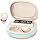 Sleep Earbuds for Side Sleepers, Mini Invisible Bluetooth Earbuds, Ultra-Light Sleep Headphones HiFi Sound, Long Battery Life, LED Display, Bluetooth 5.4, ANC Noise Cancelling, Nude Beige