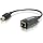 Legrand - C2G USB Extender Dongle, USB Superbooster Signal Extender, RJ45 to USB Receiver Signal Booster, Black, 1 Count, C2G 29353