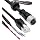 Alvin's Cables M12 12 Pin Power Functional Ethernet Cable for DJI Livox HAP(TX) Mid-70 Mid-360 LiDAR Sensor, M12 Aviation 12 Pin Female to RJ45 1 to 3 Breakout Cable 32.8ft/10m