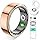 Smart Ring for Women & Men, IP68 Waterproof Fitness Tracker Ring with Heart Rate, Blood Oxygen & Sleep Monitor, Health Tracker Ring Compatible with iOS & Android, No Subscription Fee (#7)