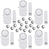 6 Pack Wireless Security Window/Door Alarm, Magnetic Sensor Door Window Burglar Alert Alarm Pool Alarms Super Loud for Home, Garage, Apartment, Dorm, RV and Office(Include Batteries)…