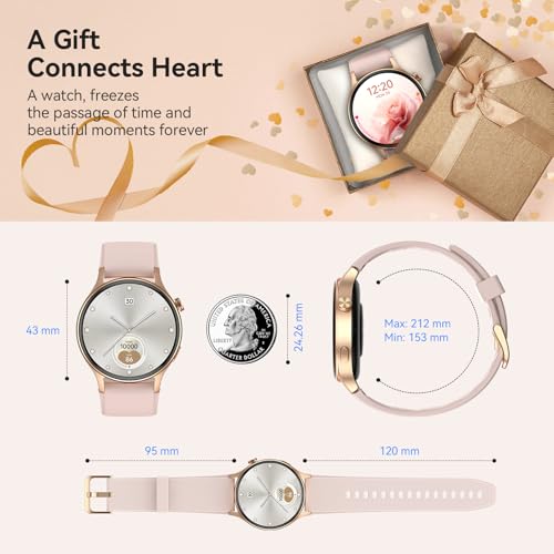 Smart Watch for Women, Answer/Make Call, 1.32'' AMOL | Smartwatches - Image 7