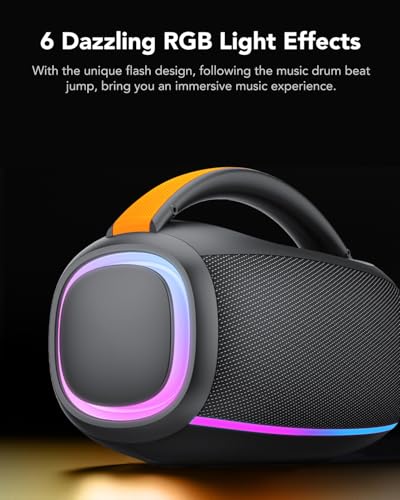 Speakers Bluetooth Wireless: 80w Loud Speaker with B - Image 7