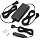 AC/DC Car Refrigerator Power Cord Kit Compatible with Alpicool, Bodega, Euhomy, BougeRV, ARB, ICECO, Setpower & JoyTutus, 12V/24V Portable Car Fridge Cooler Power Adapter Cable