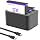 360 X5 Battery Charger 3 Packs 2800mAh Batteries, 3 Channels Charger Hub