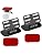 2 Pcs Rear Camera Holder for Car Dashcam Mount Universal Rear View Camera Rear-Window Mount Back Windshield Backup Camera-Mount Adhesive Car Dashcam Reverse Camera-Holder for SUV RV Truck Auto
