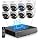 4K Wired Security Camera System Outdoor, POE Video Surveillance Systems