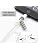 36 PCS Charger Cable Protector for iPhone, Cord Protectors for Phone iPad Charging Cable with 2 Desk Cable Clips, Break-and-Bend-Resistant Cord Saver for MacBook, Laptop Accessory (Black/Gray)