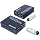 A Pair Gigabit Ethernet Media Converter, 10/100/1000Mbps Networks Ethernet to Fiber Media Converter, with 2pcs 1000Base-SX SFP Module (1.25Gb/s, Multimode, Dual LC, 850nm, 550m)