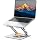 RIWUCT 360° Rotatable Laptop Stand for Desk Adjustable Height